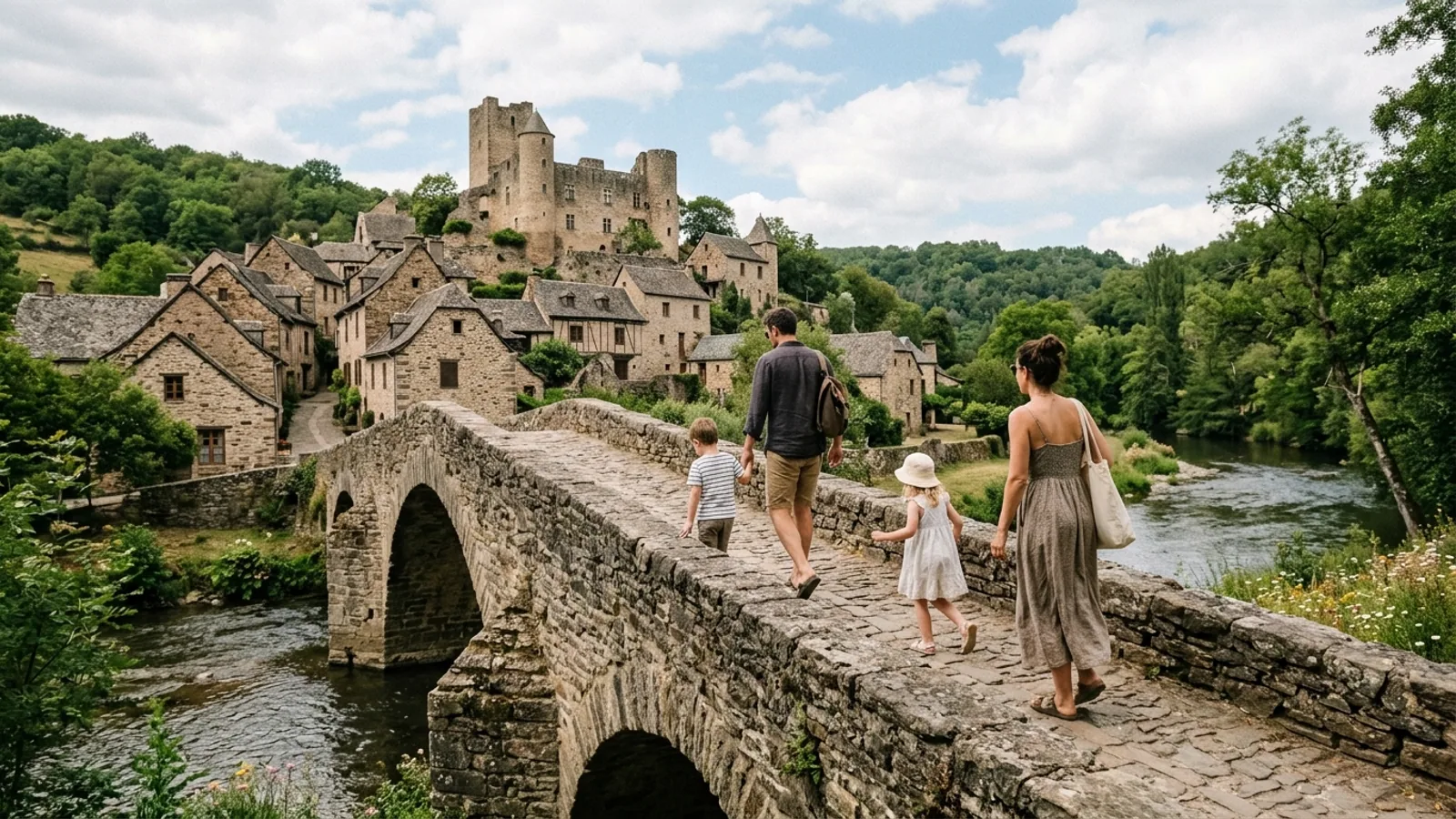 L’Aveyron en famille se profite mieux avec une base simple et des journées nature